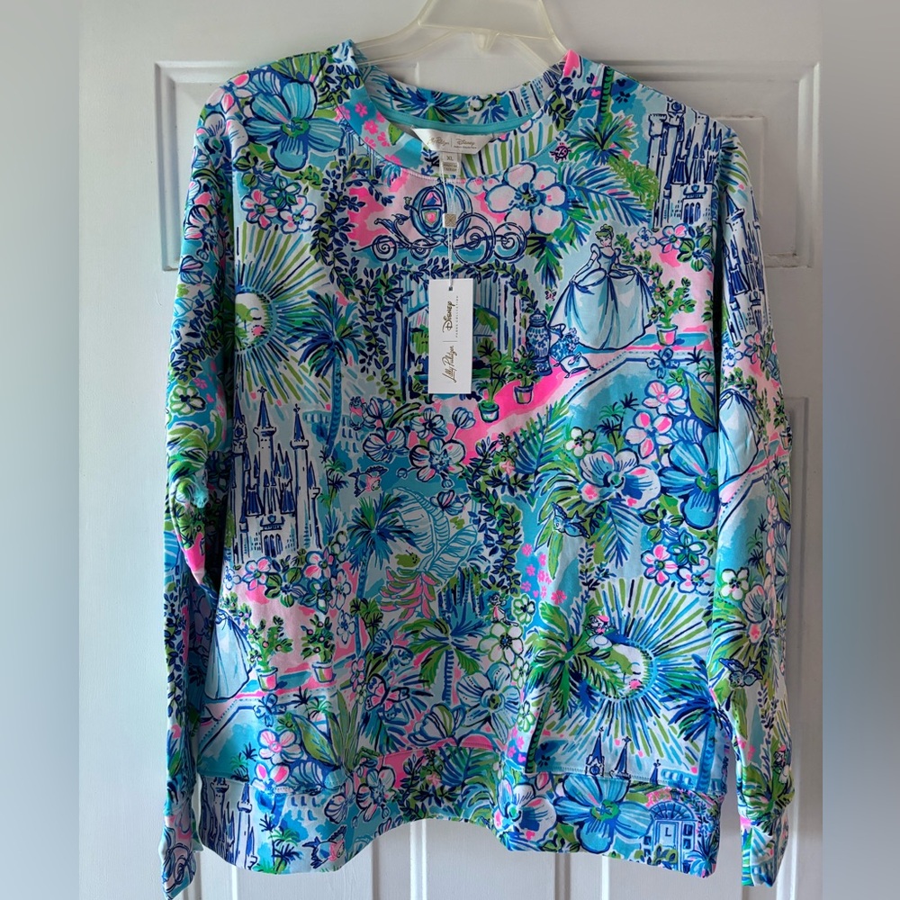 Disney Parks x Lilly Pulitzer x Cinderella Pullover Sweatshirt